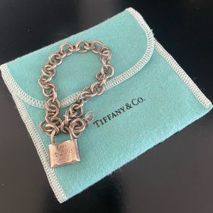 Tiffany & Co. .925 sterling silver small link bracelet